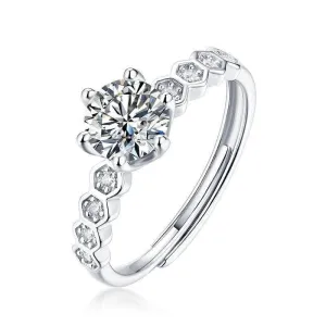 0.5 ct 5mm Diamond Antique Style Ring