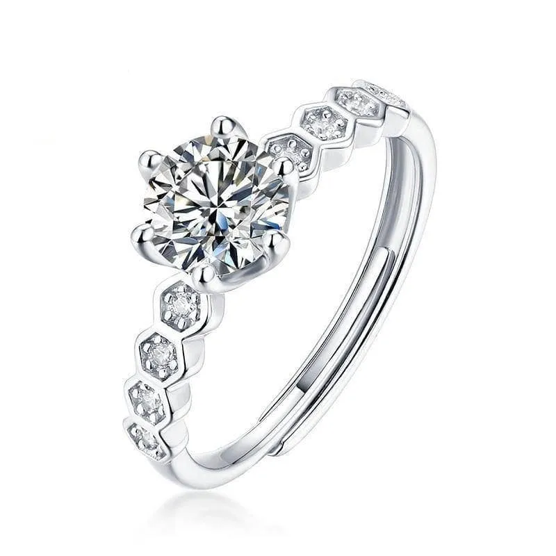 0.5 ct 5mm Diamond Antique Style Ring
