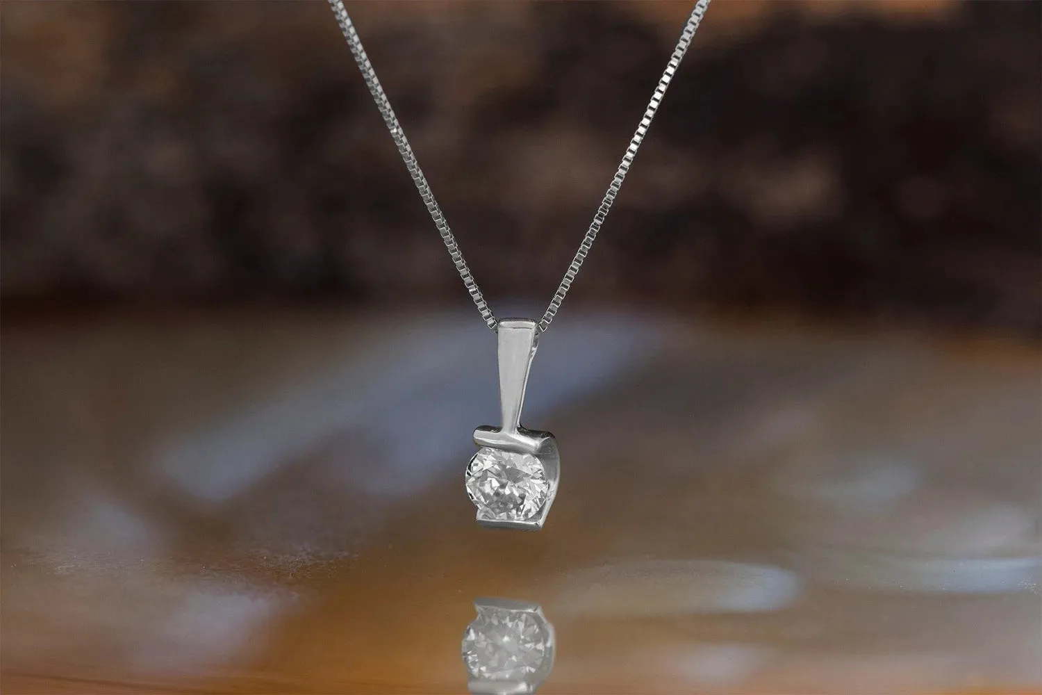 0.50 ct Diamond Pendant-Women Jewelry