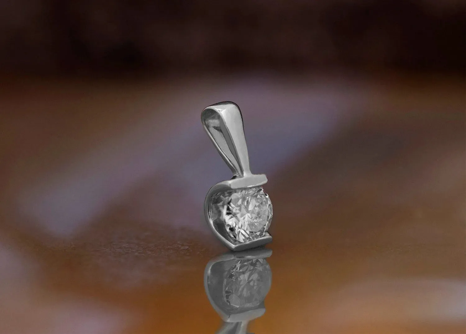 0.50 ct Diamond Pendant-Women Jewelry