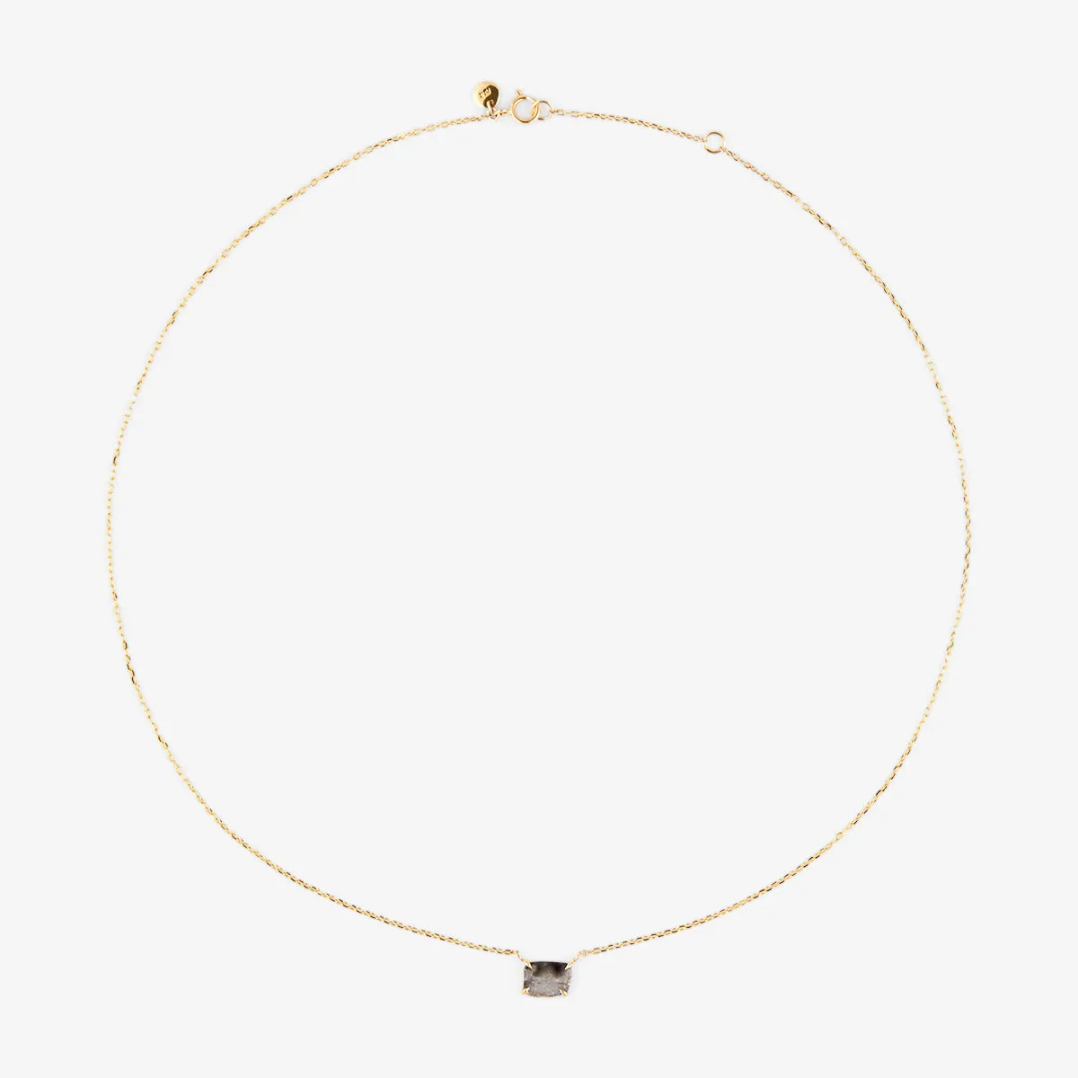 0.55 Carat One-of-a-Kind Diamond Slice Necklace | DN1-OOAK