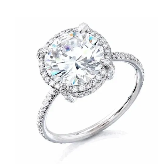1 Carat Round Cut Diamond - I VVS2 - 1.29ct - 211169