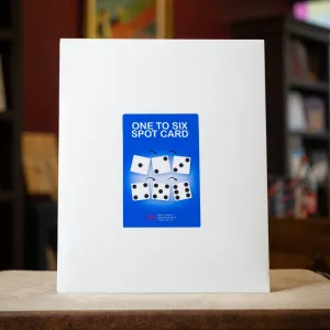 1 TO 6 SPOT CARD by Martin Lewis