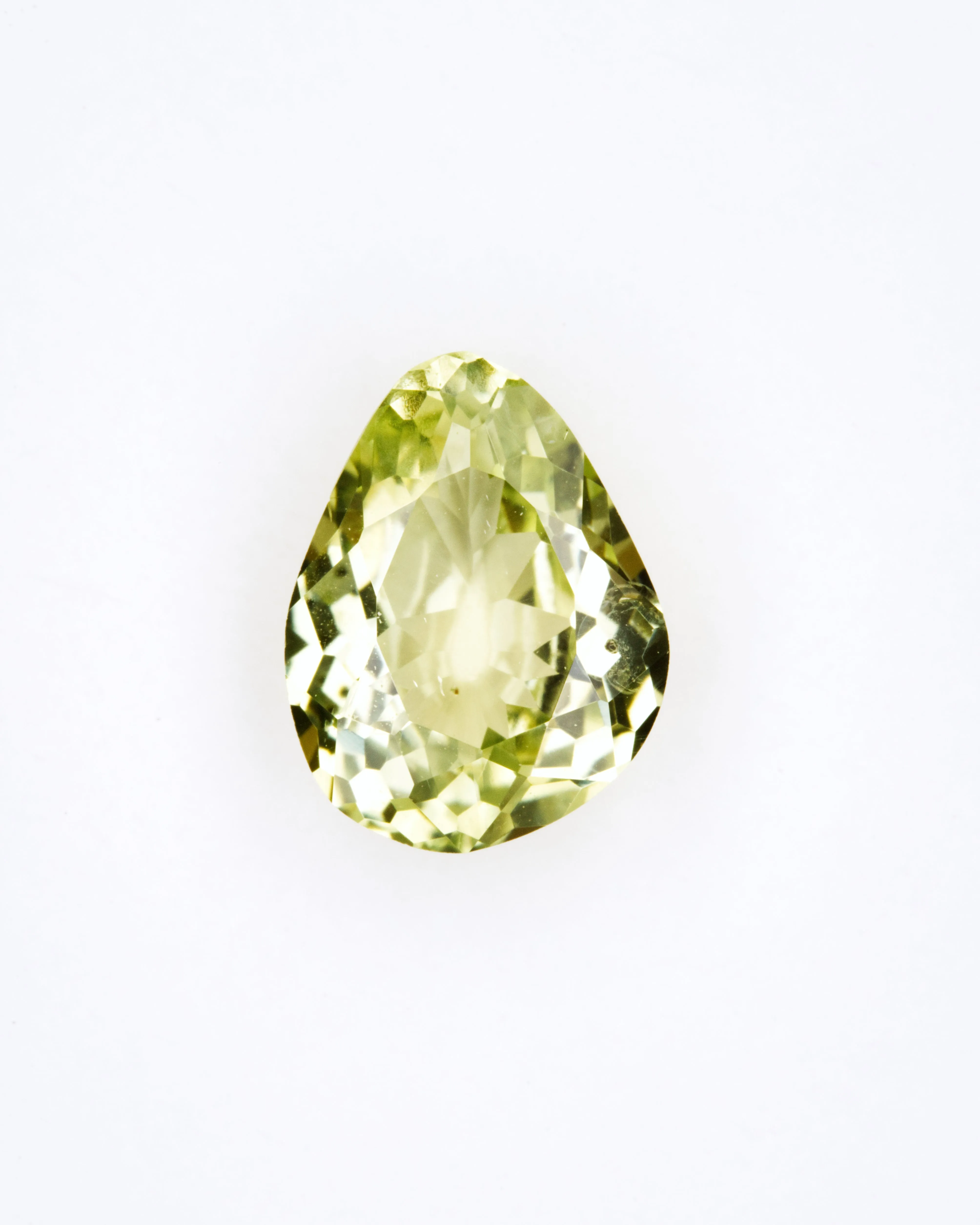 1.41ct Light Green Montana Sapphire