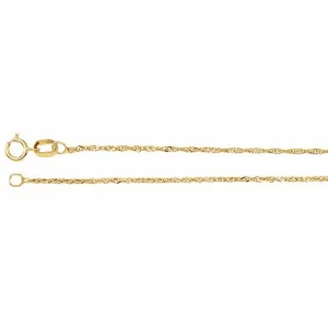 14K Yellow Chain