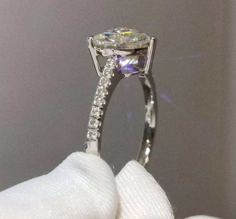 2 Carat Heart Cut Diamond Forever Love Engagement Ring