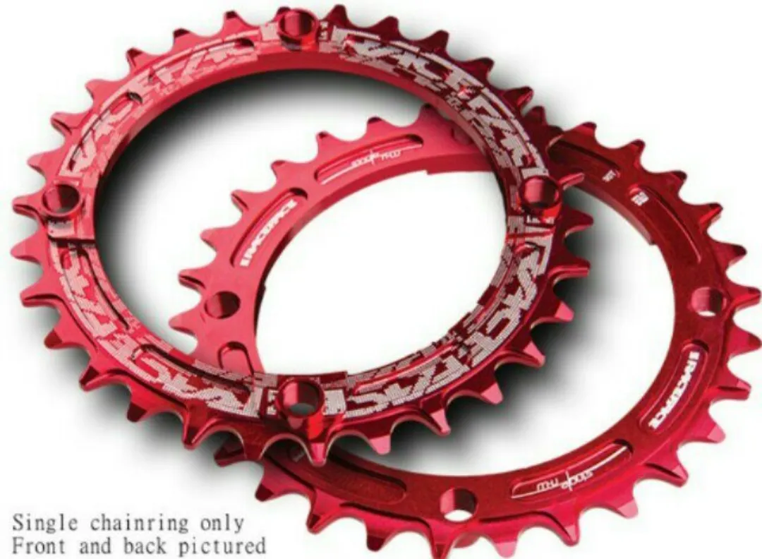 32T | 34T Raceface 104bcd Narrow Wide Single Speed Chain Ring