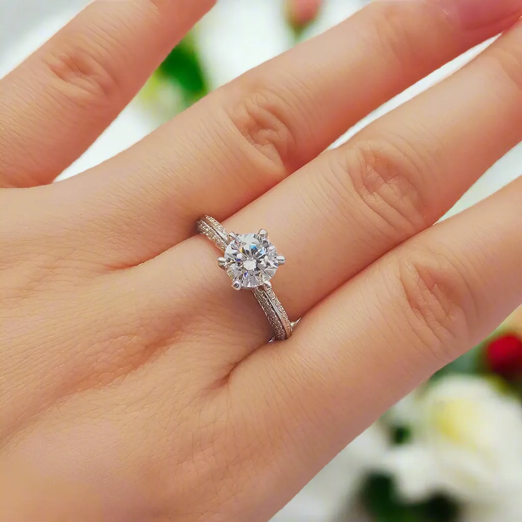 3ct Diamond Ring Engagement Ring