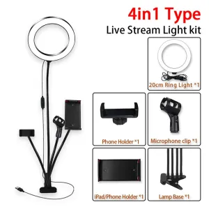 8inch LED Ring Light kit