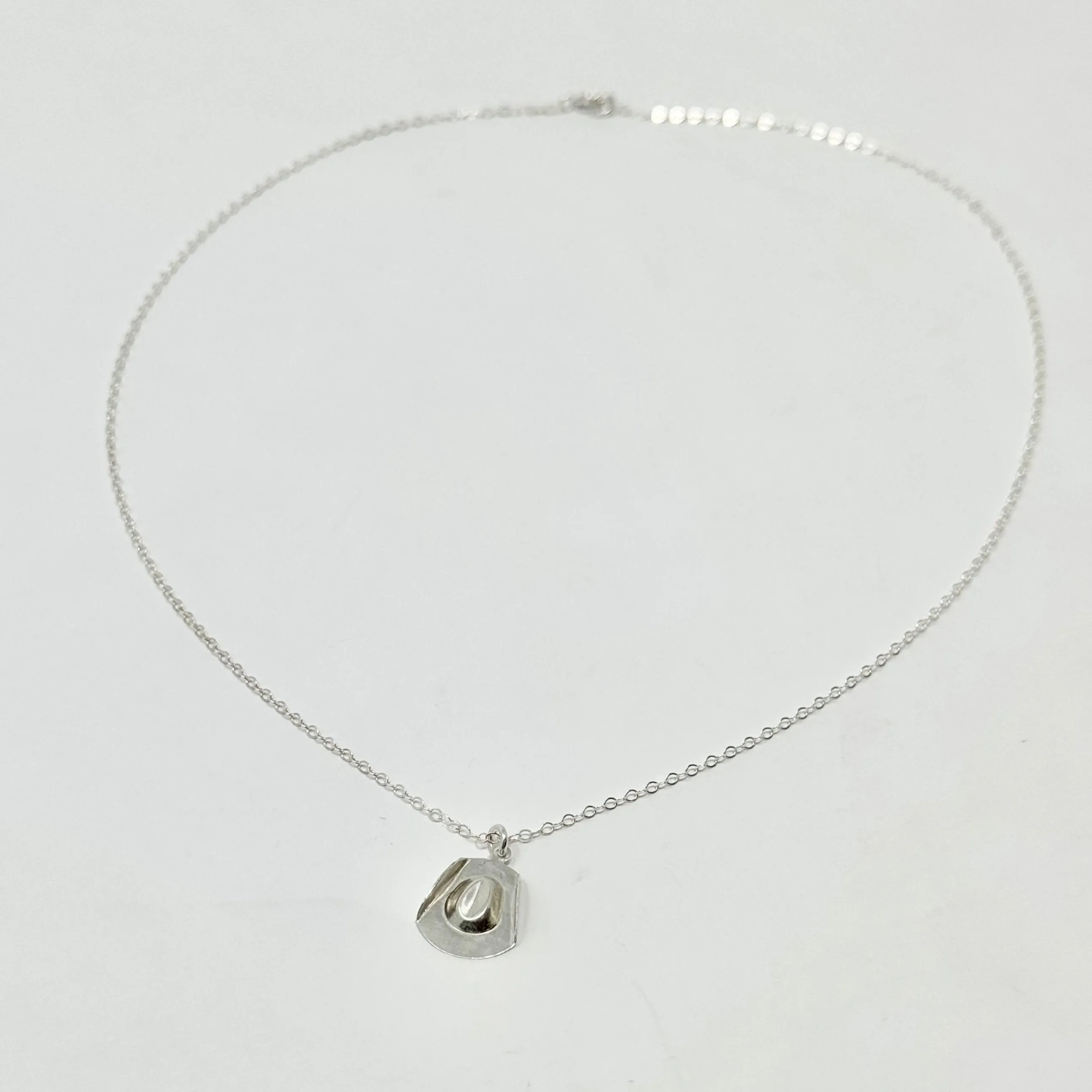 Abigail Cowboy Hat Necklace