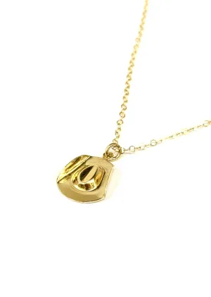 Abigail Cowboy Hat Necklace