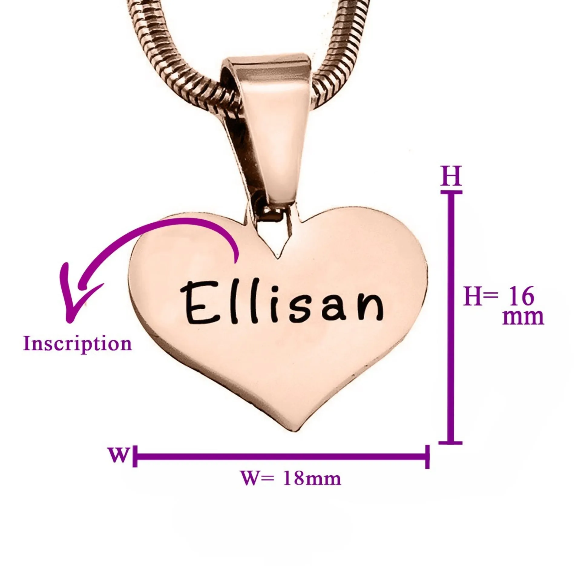 ADDITIONAL Stolen Heart Cut Out Necklace