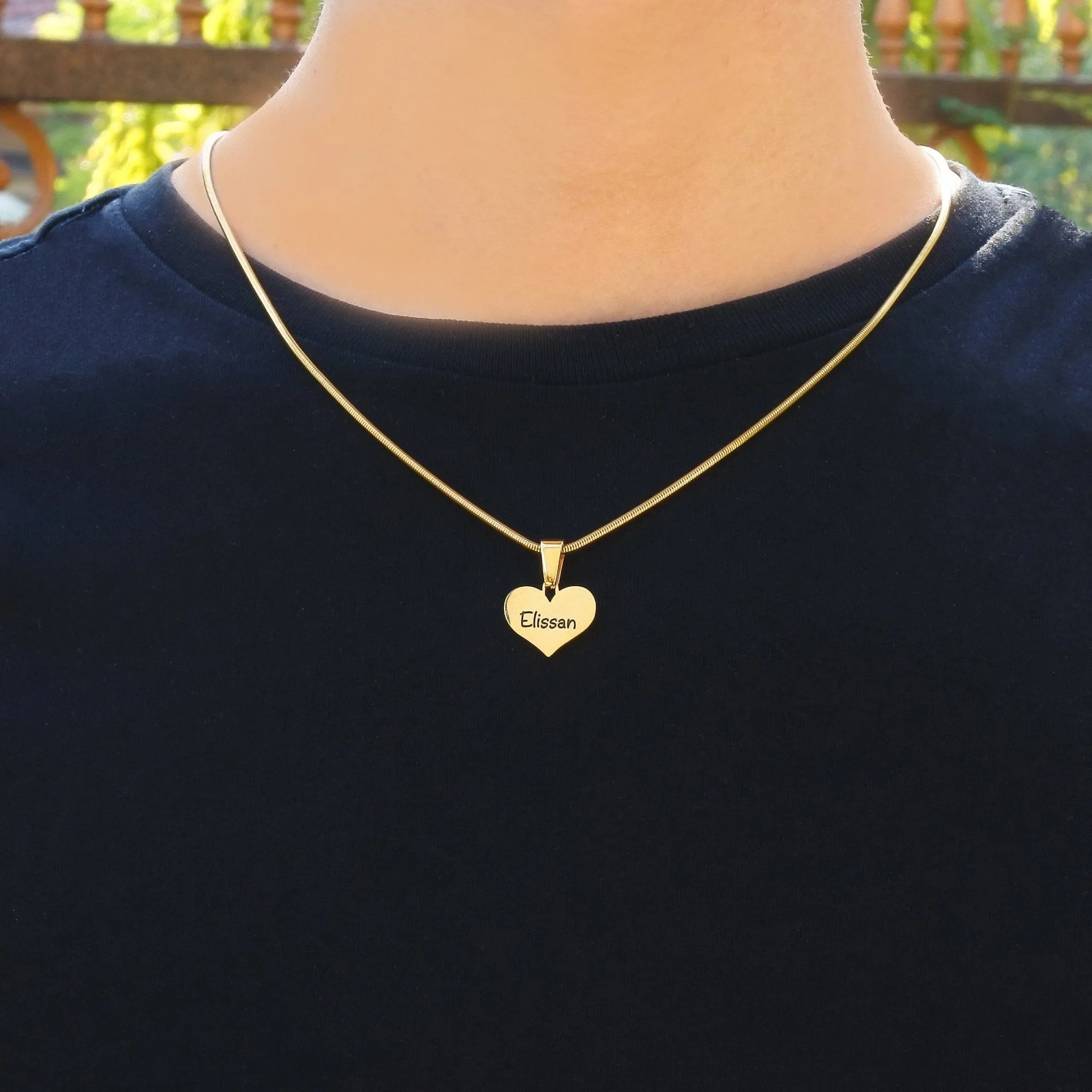 ADDITIONAL Stolen Heart Cut Out Necklace