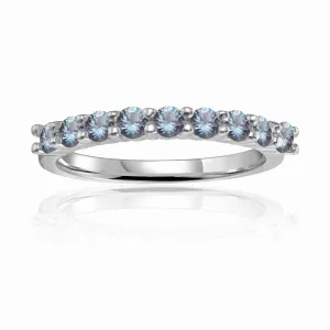 Alexandrite Eternity Ring