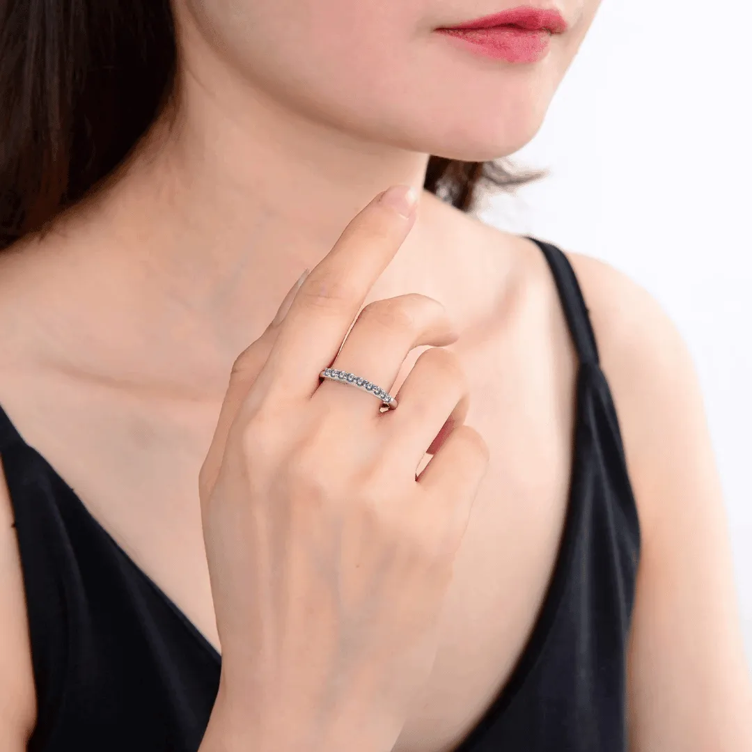Alexandrite Eternity Ring