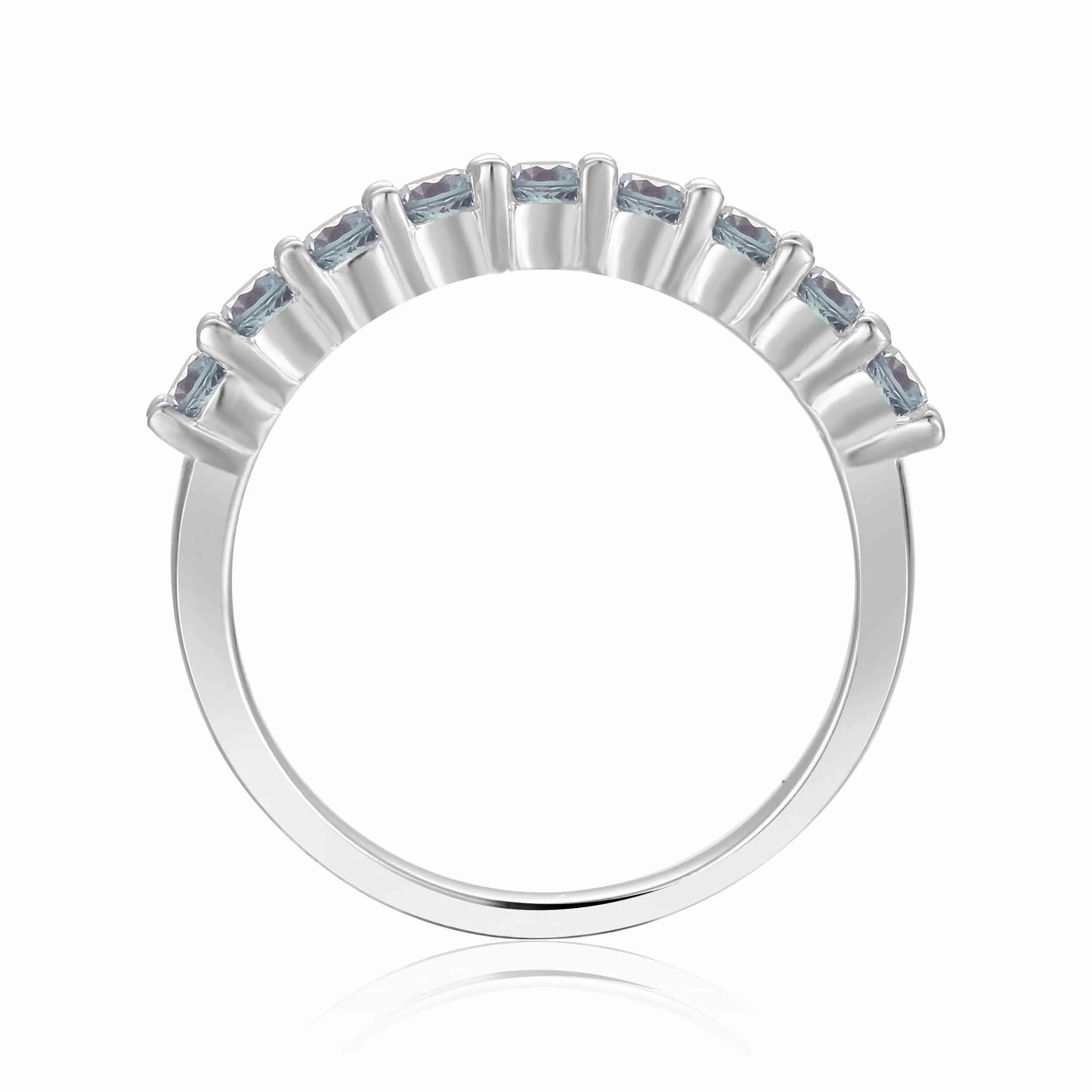 Alexandrite Eternity Ring