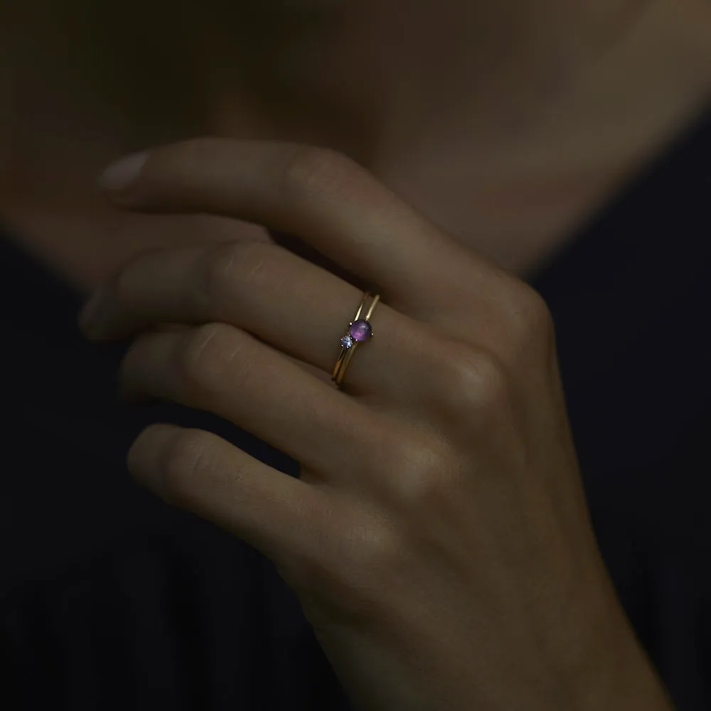 Amethyst Wisp Ring | R11601AM