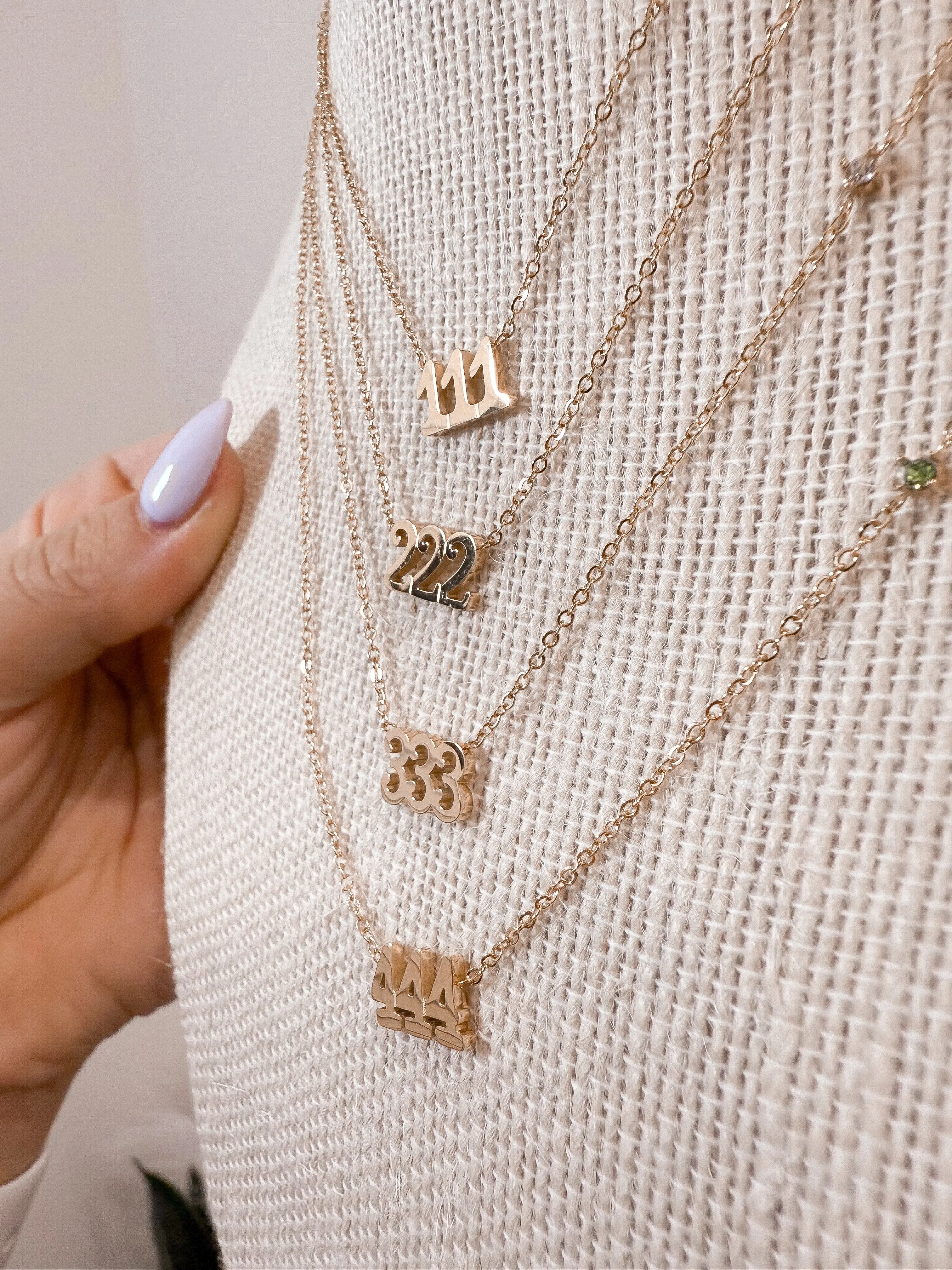 Angel Numbers Necklace *14K Gold Plated*