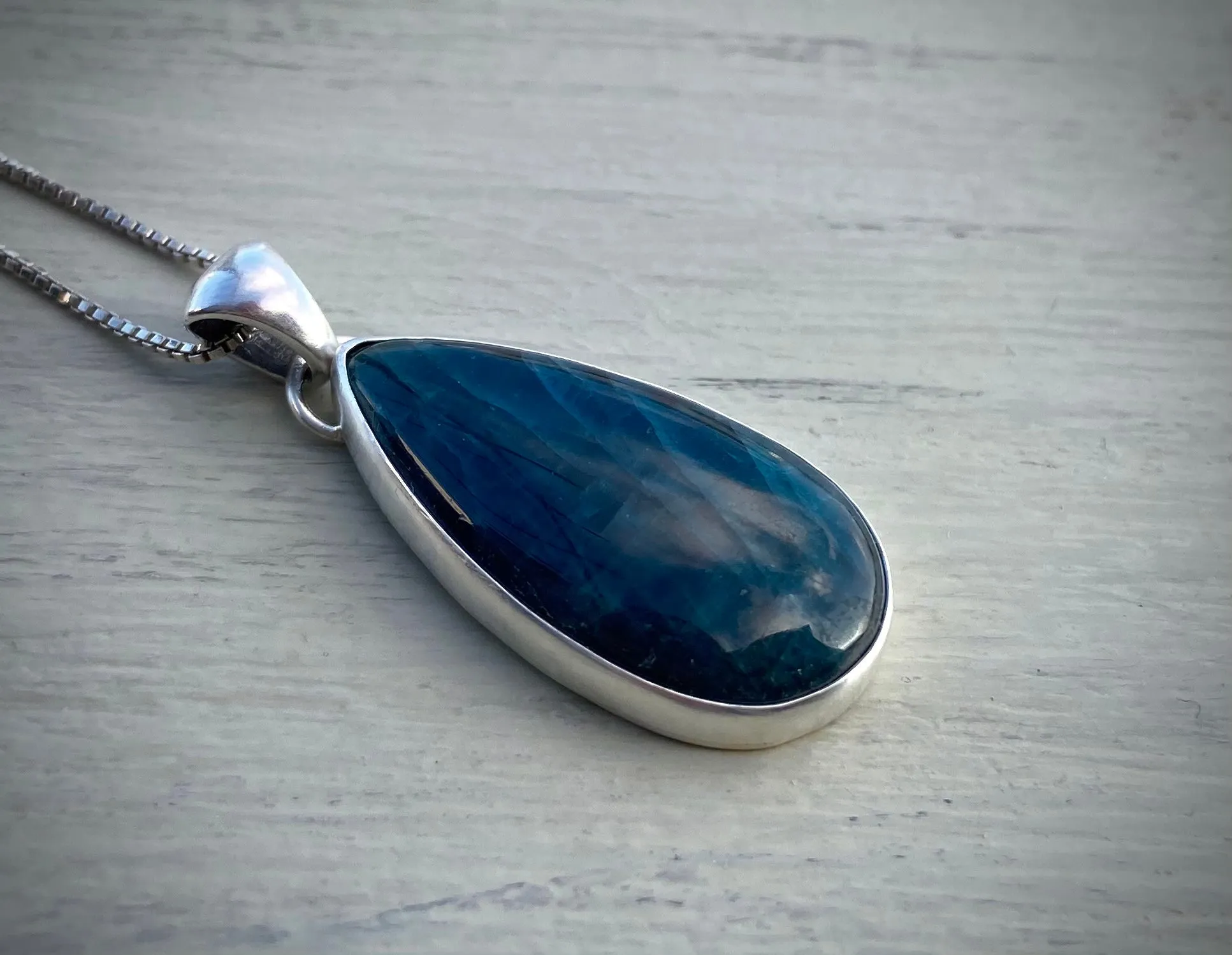Apatite & Fluorite Pendant