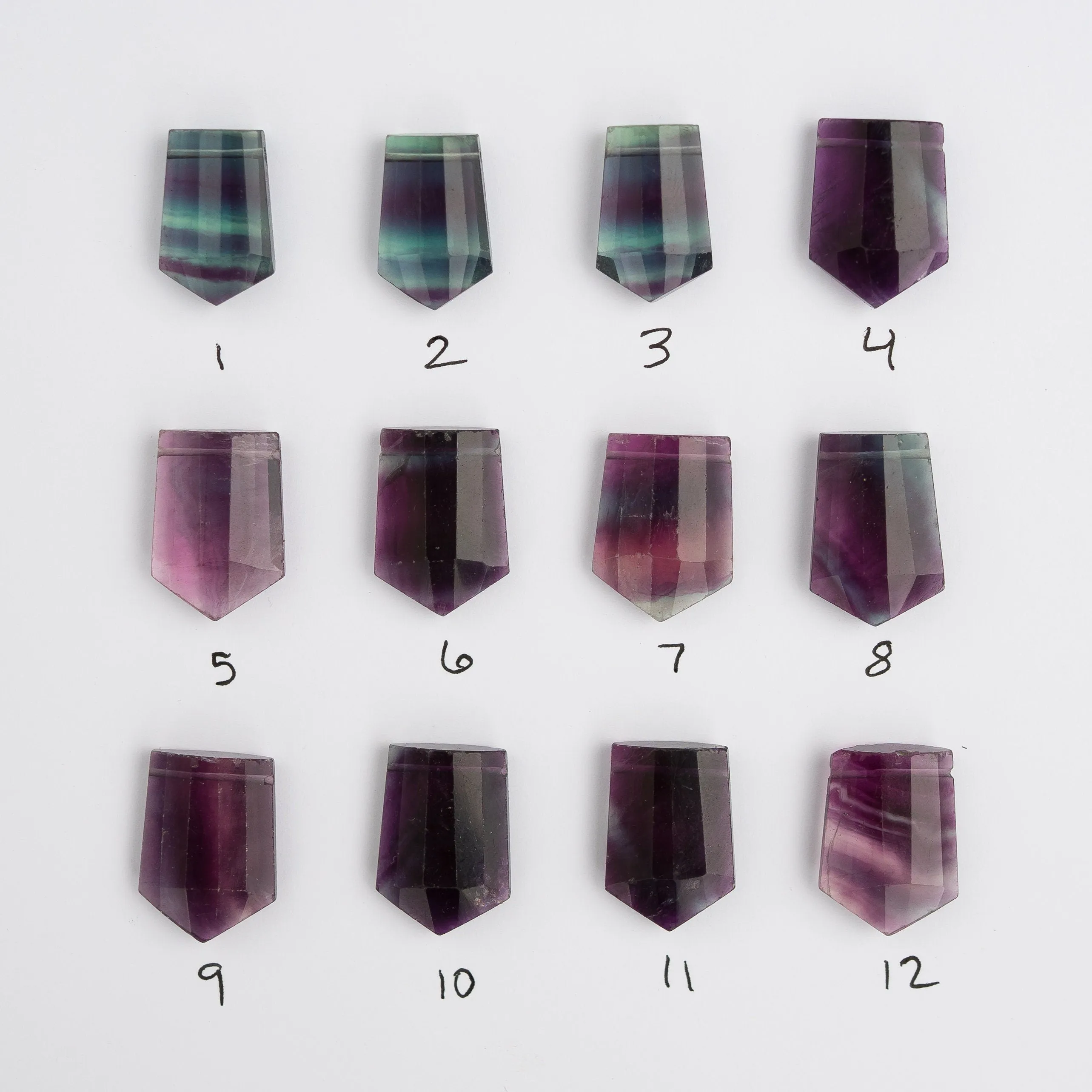 ARIEL / Purple Fluorite Necklace