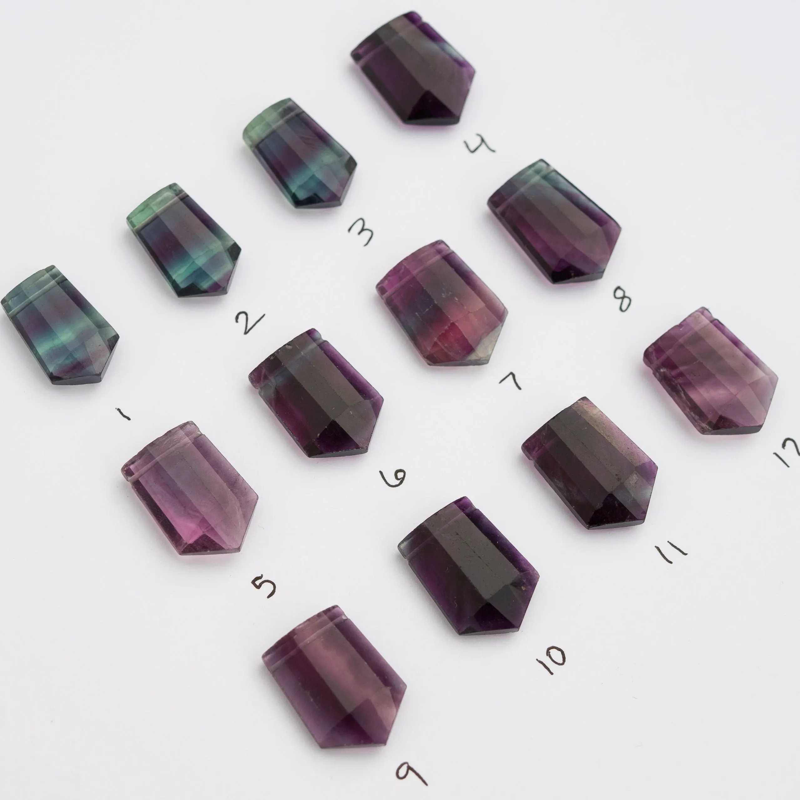ARIEL / Purple Fluorite Necklace