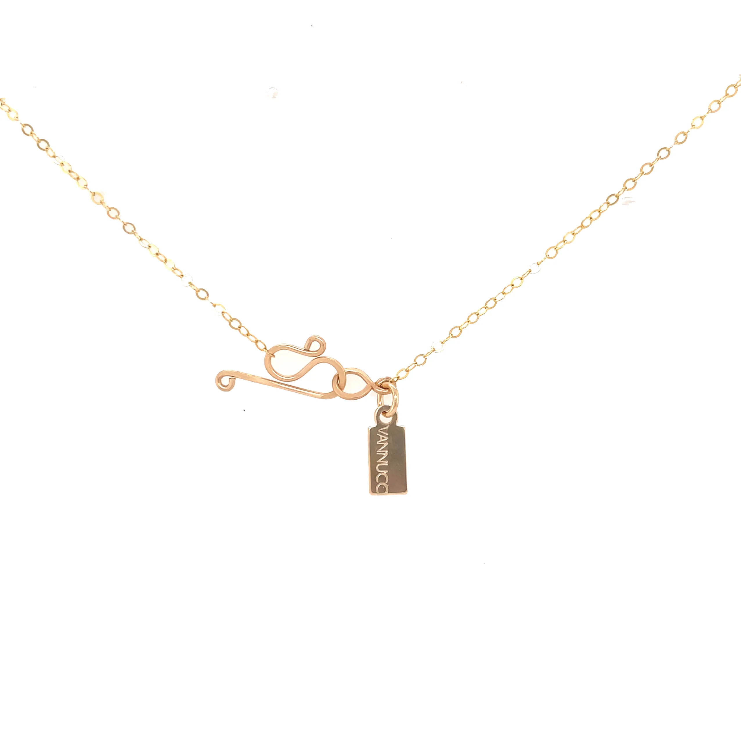 Asymmetrical Rustic Pearls Necklace