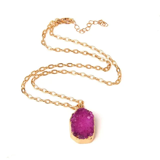 Aurora Crystal Necklace