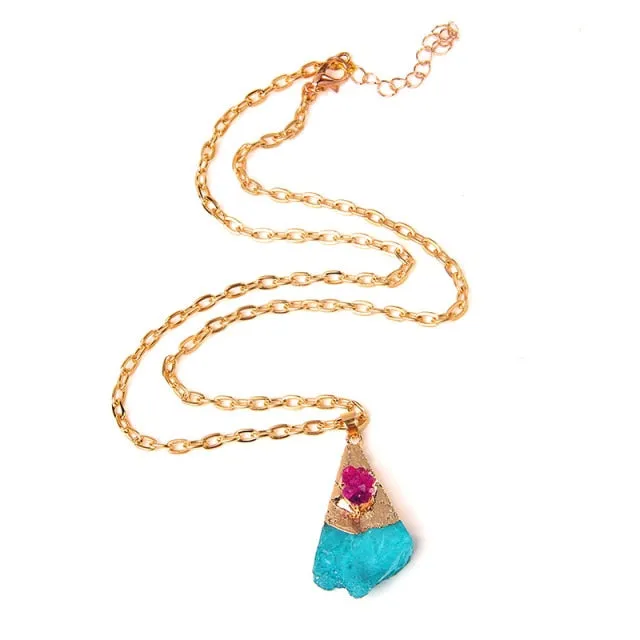 Aurora Crystal Necklace