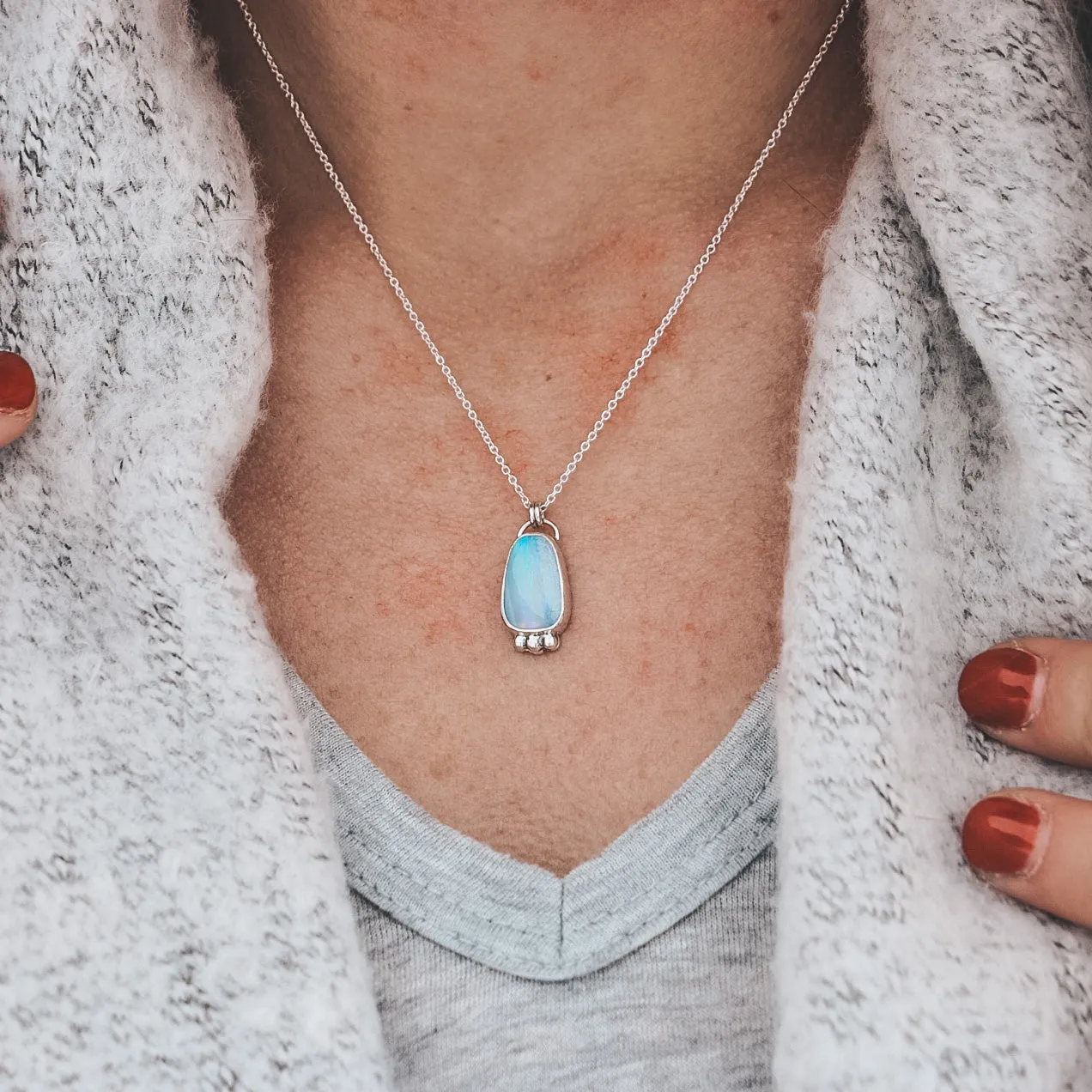 Australian Opal Necklace #2