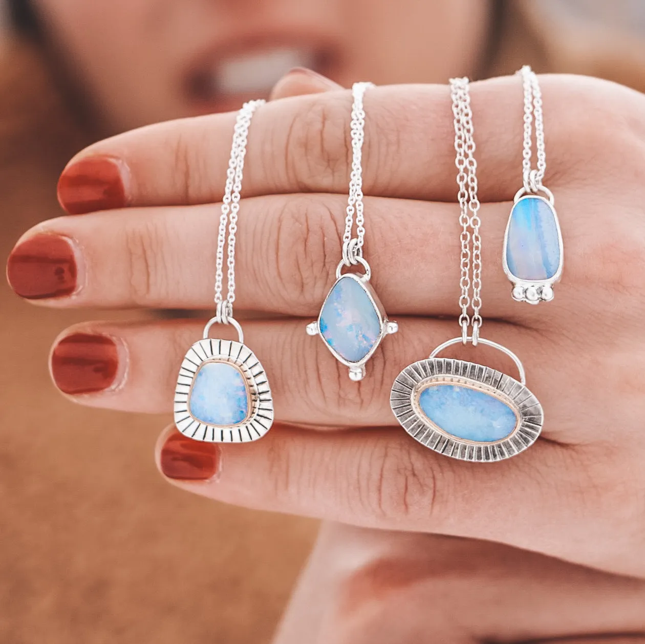 Australian Opal Necklace #2