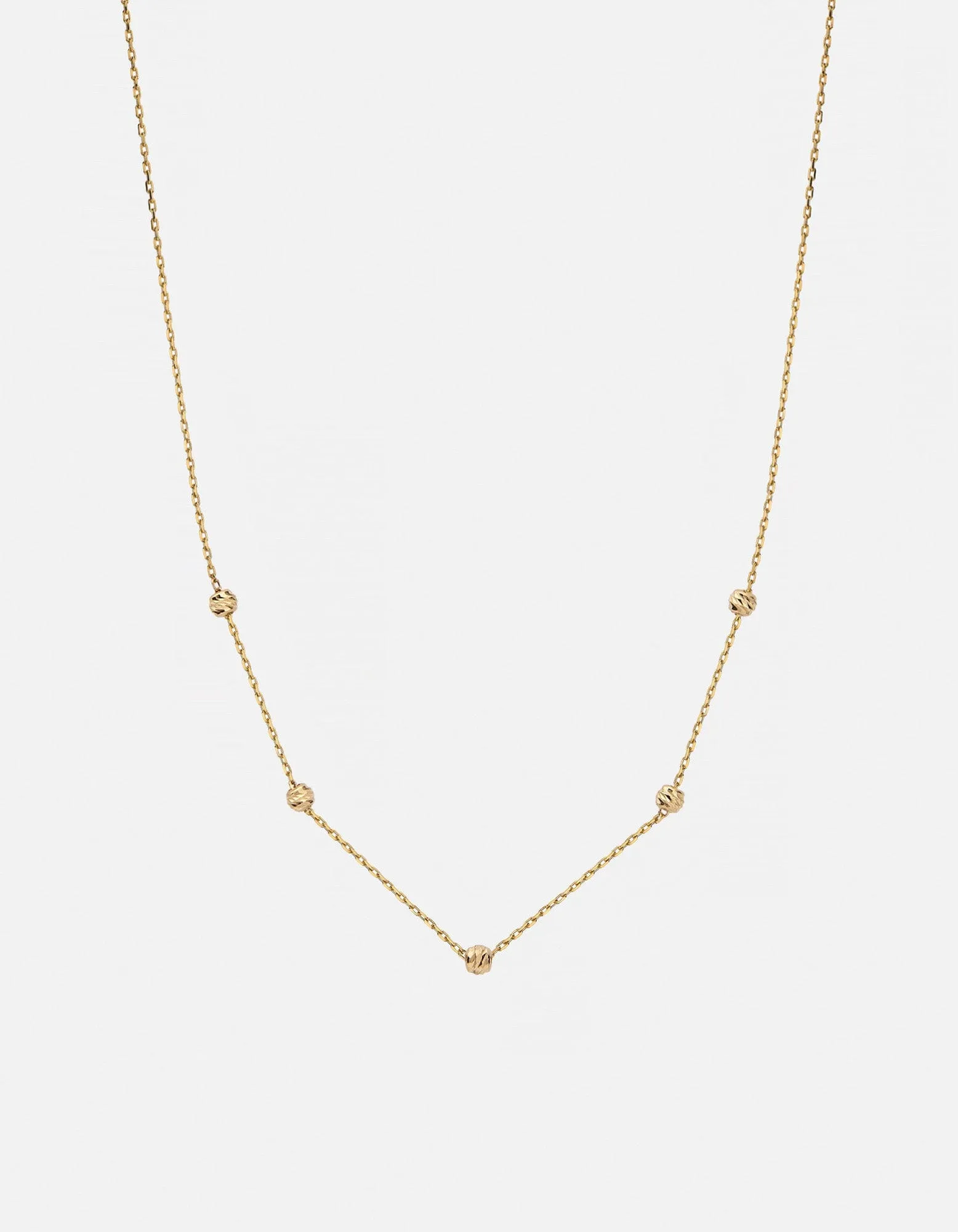 Balon Necklace, 14k Gold