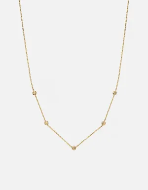Balon Necklace, 14k Gold