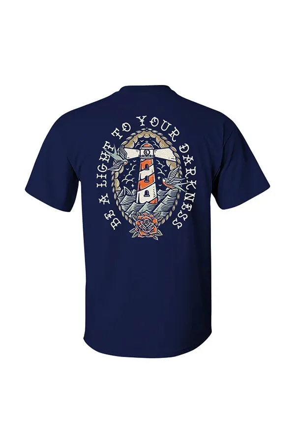 Be A Light To Your Darkness Printed Men's T-shirt