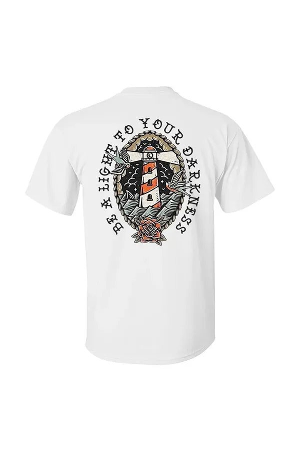 Be A Light To Your Darkness Printed Men's T-shirt
