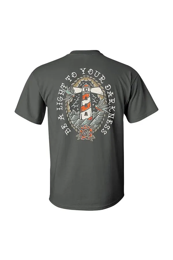Be A Light To Your Darkness Printed Men's T-shirt