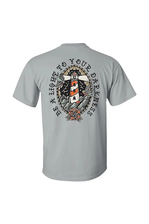 Be A Light To Your Darkness Printed Men's T-shirt