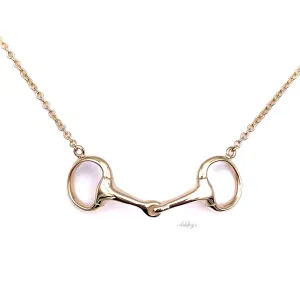 Bit Necklace, 14k gold