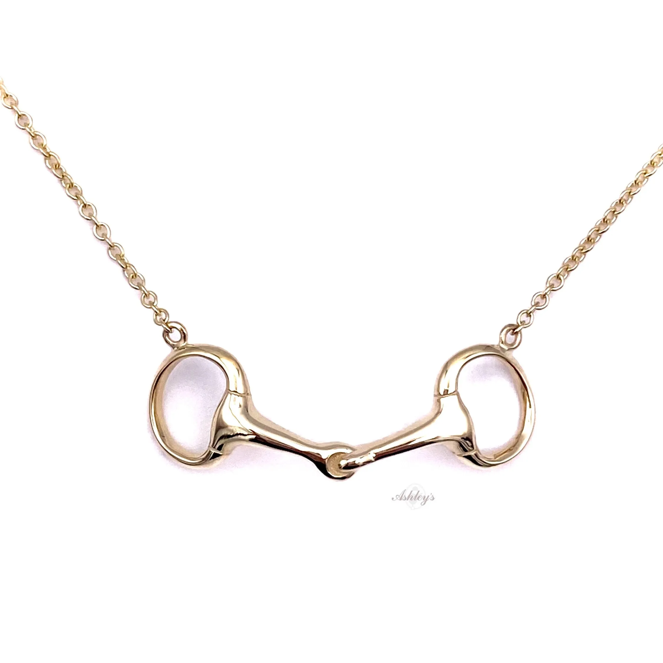 Bit Necklace, 14k gold