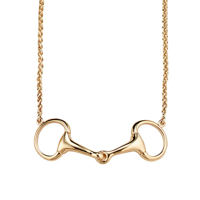 Bit Necklace, 14k gold