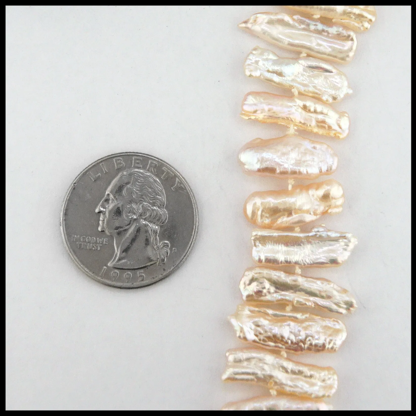 Biwa Pearl Necklace