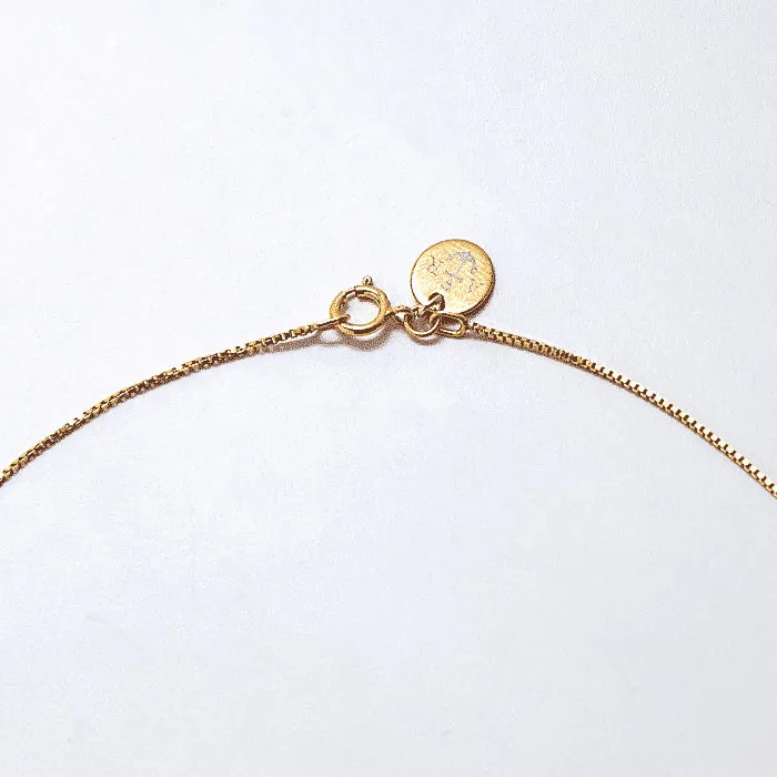 Black Pave Medallion Necklace