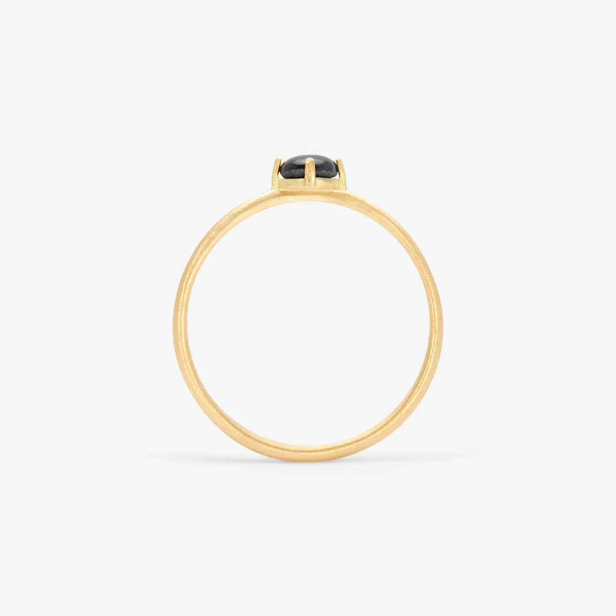 Black Star Sapphire Wisp Ring | R11601SSBK