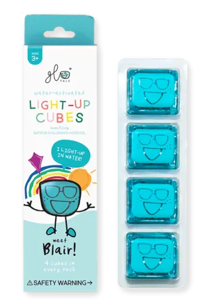 Blair - Blue Light Up Cubes