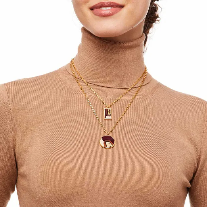 Brackish Malu Circle Necklace