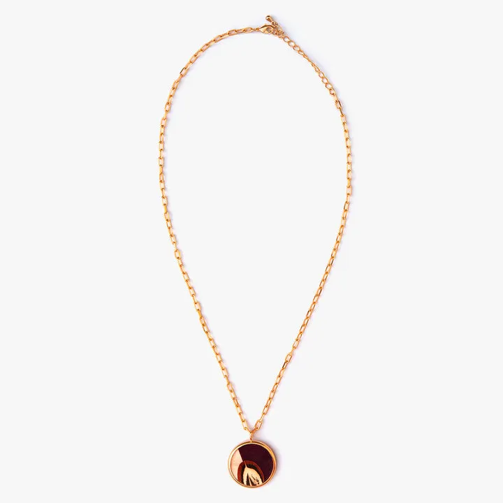 Brackish Malu Circle Necklace