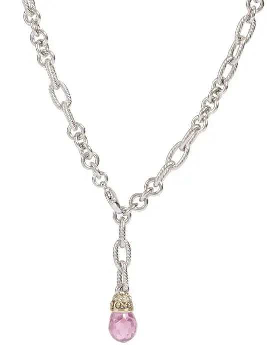 Briolette Collection - Single Drop Necklace