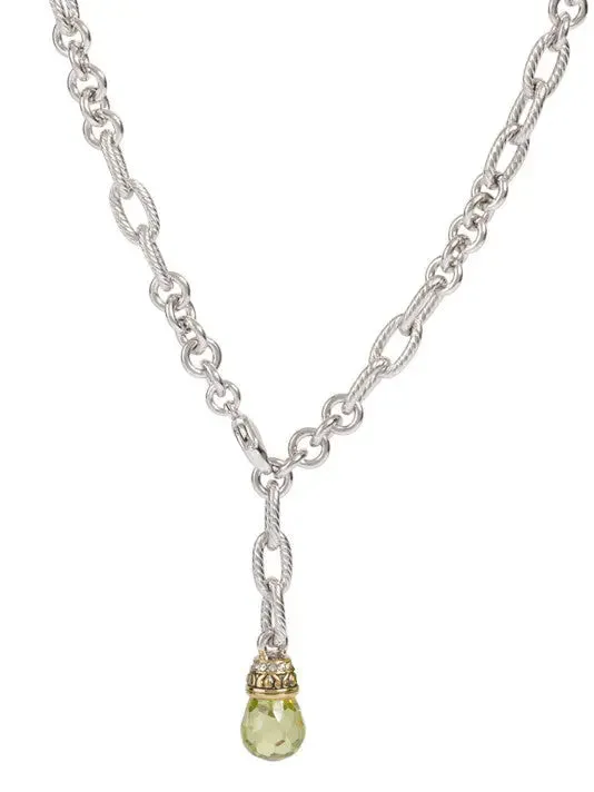 Briolette Collection - Single Drop Necklace
