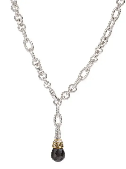 Briolette Collection - Single Drop Necklace