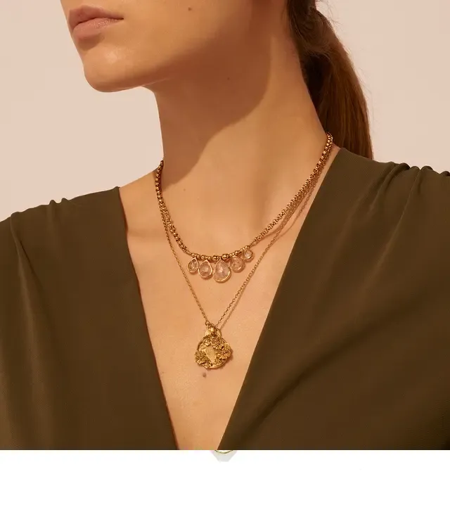 Cachemire 5 Stone Necklace