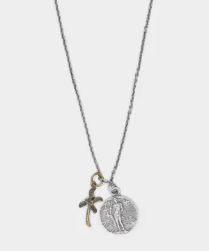 Cartography American Prayer Necklace